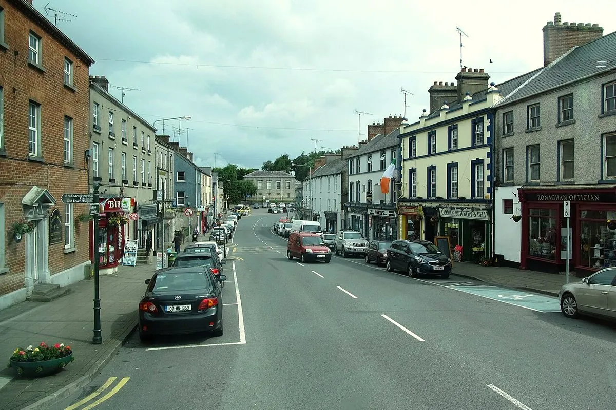 The northern end of Main Street, Carrickmacross
