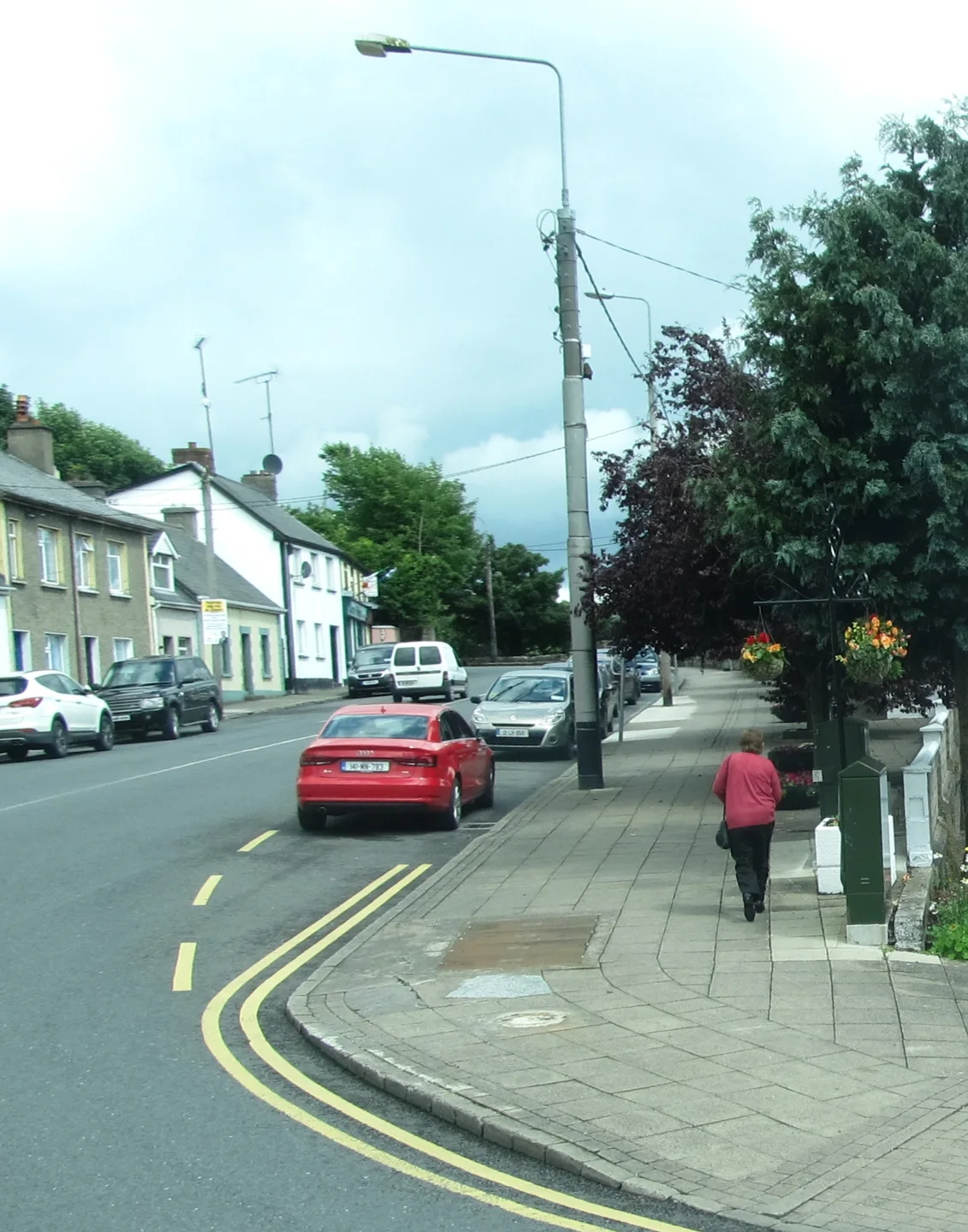 Shops along Monaghan Street in Carrickmacross
