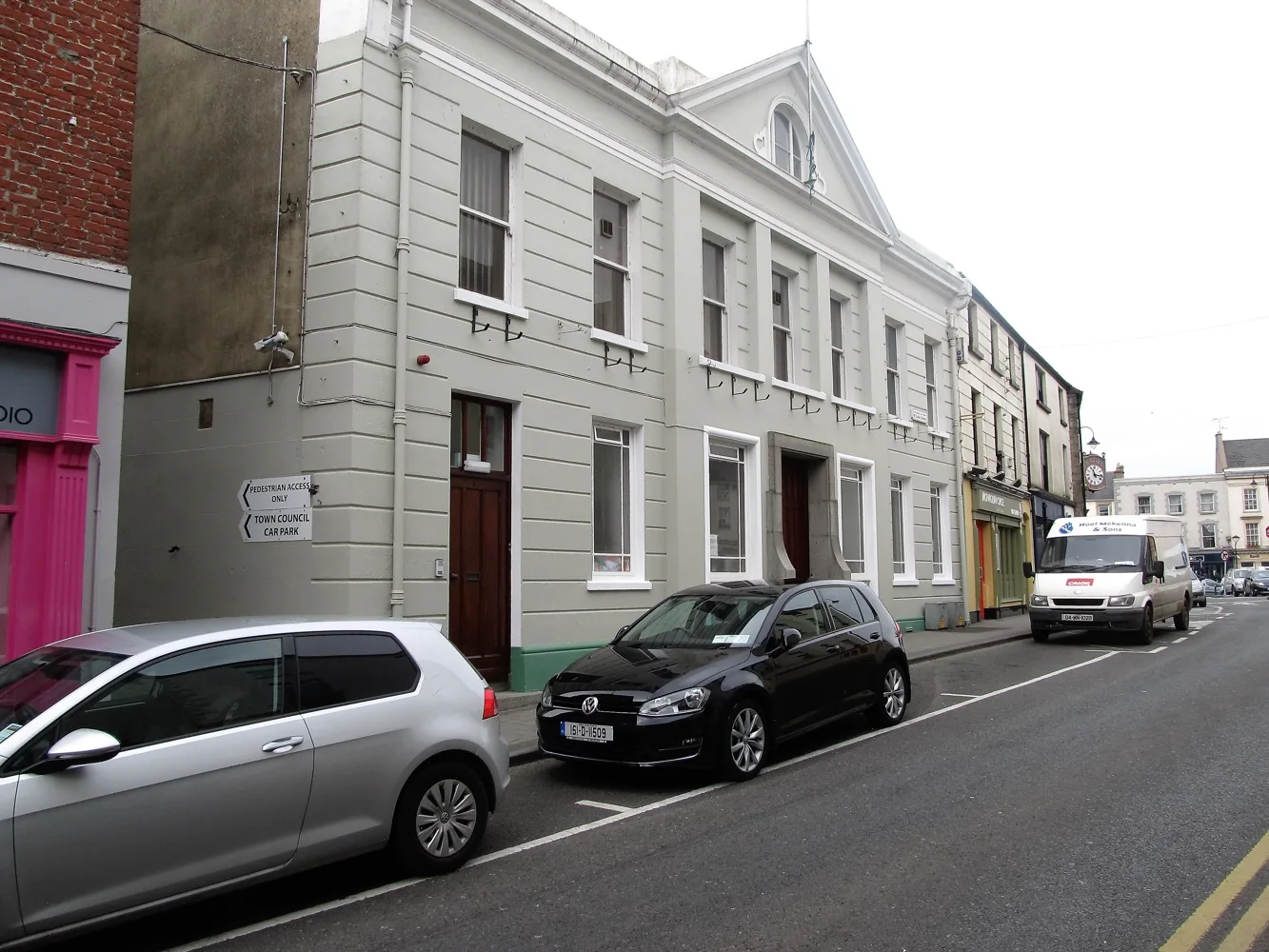 Monaghan Town Hall on Dublin Street